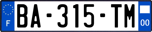 BA-315-TM