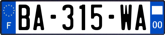 BA-315-WA