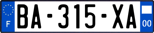BA-315-XA