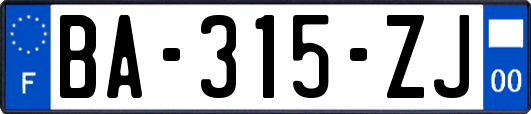 BA-315-ZJ