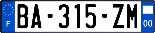 BA-315-ZM