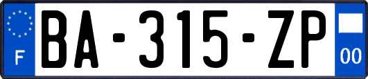 BA-315-ZP