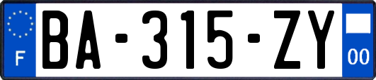 BA-315-ZY