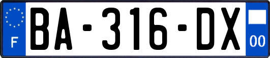 BA-316-DX