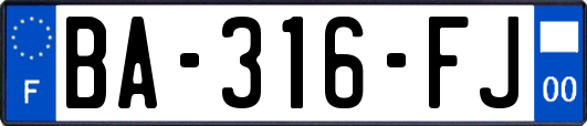 BA-316-FJ