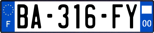 BA-316-FY