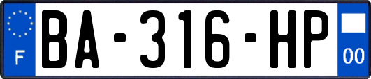 BA-316-HP