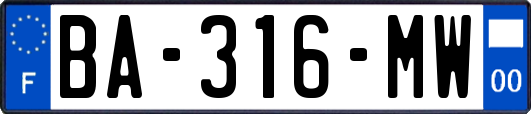 BA-316-MW