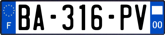 BA-316-PV