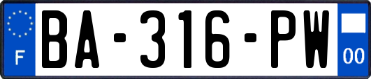 BA-316-PW