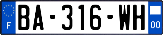 BA-316-WH