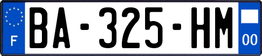 BA-325-HM
