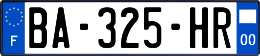 BA-325-HR