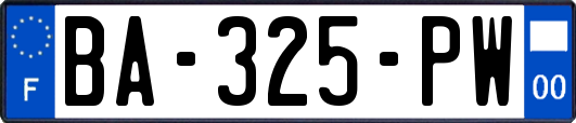 BA-325-PW