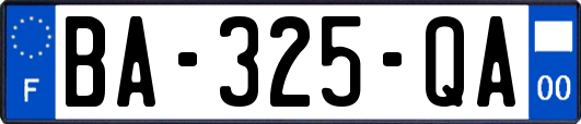 BA-325-QA