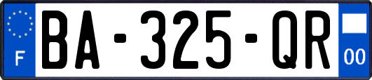 BA-325-QR