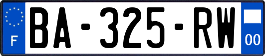 BA-325-RW