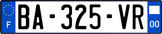 BA-325-VR