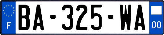 BA-325-WA