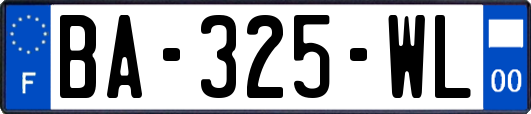 BA-325-WL