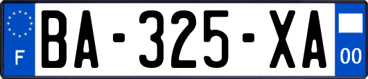 BA-325-XA