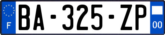 BA-325-ZP