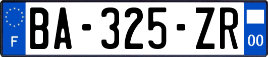 BA-325-ZR