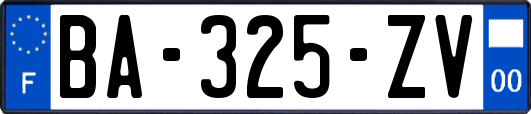 BA-325-ZV