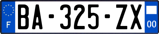 BA-325-ZX