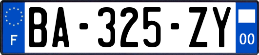 BA-325-ZY