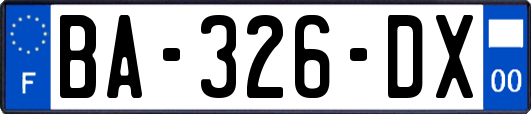 BA-326-DX