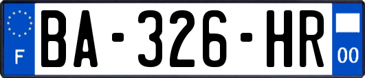 BA-326-HR