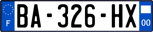 BA-326-HX