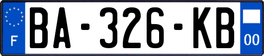BA-326-KB
