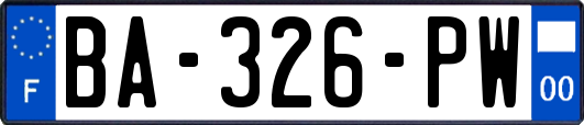 BA-326-PW