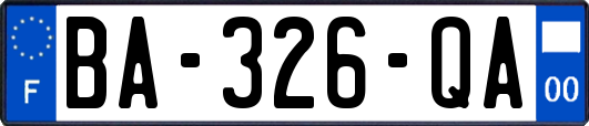 BA-326-QA