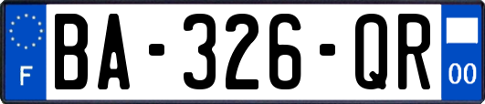 BA-326-QR