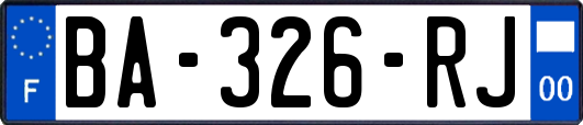 BA-326-RJ