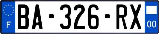 BA-326-RX