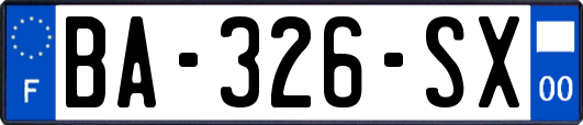 BA-326-SX