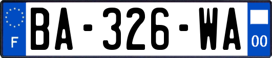 BA-326-WA