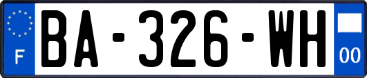 BA-326-WH