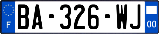 BA-326-WJ