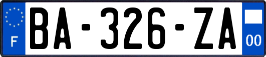 BA-326-ZA