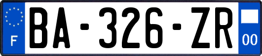 BA-326-ZR