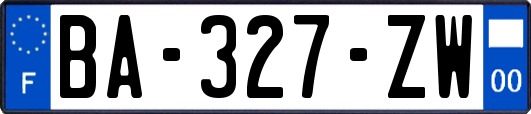 BA-327-ZW