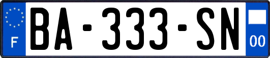 BA-333-SN