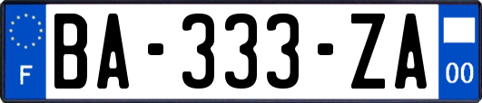 BA-333-ZA