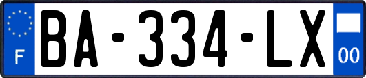 BA-334-LX