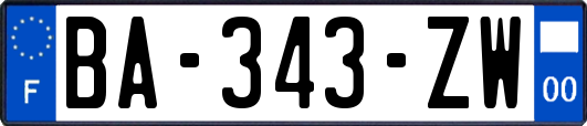 BA-343-ZW